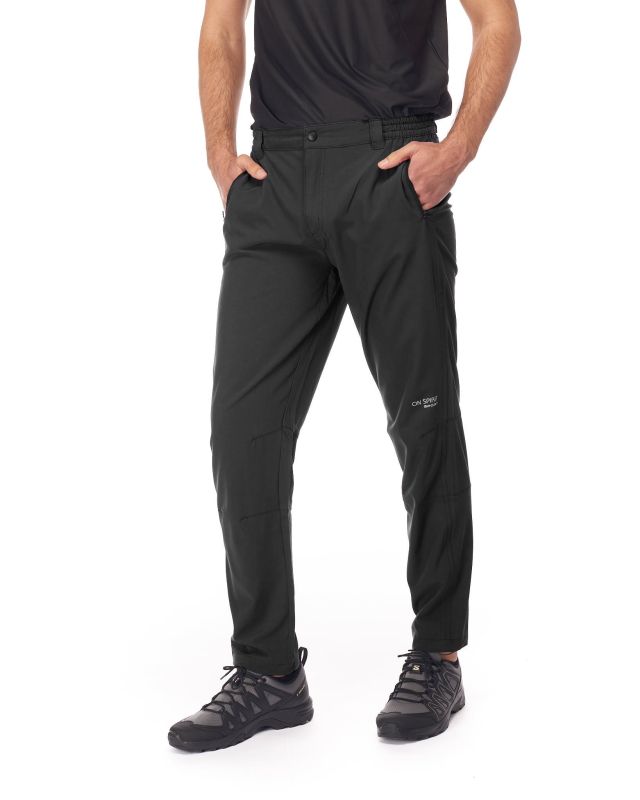 Prodotto: ON SPIRIT - PANTALONE NERO DA TREKKING IN SOFTSHELL