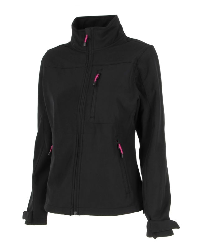 Prodotto: ON SPIRIT - GIACCA NERA IN SOFTSHELL DA DONNA AD01538