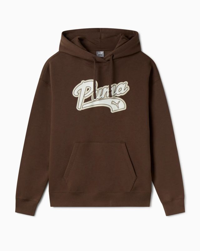 Prodotto: PUMA - FELPA CON CAPPUCCIO SCRIPT HD FL MARRONE DA DONNA, 686903-65