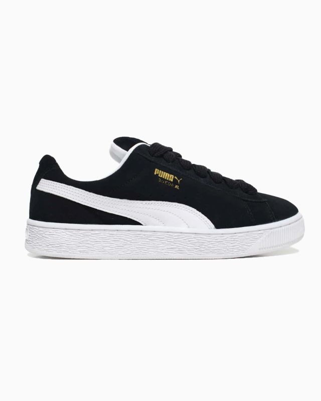 Prodotto: PUMA - SNEAKERS UOMO NERE E BIANCHE SUEDE XL,   395205-02