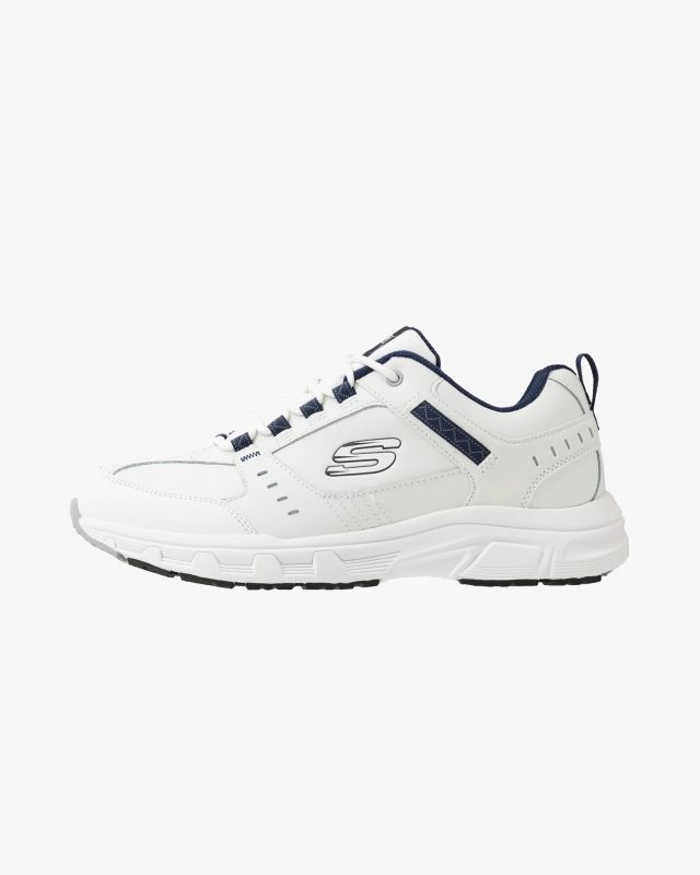 Prodotto: SKECHERS OAK CANYON - Sneakers bianca da uomo in vera pelle