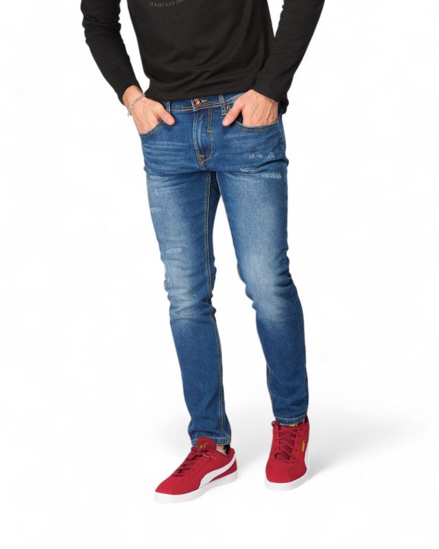 Prodotto: UOMO JEANS 5 TASCHE SABBIATO C/ABRASIONI
