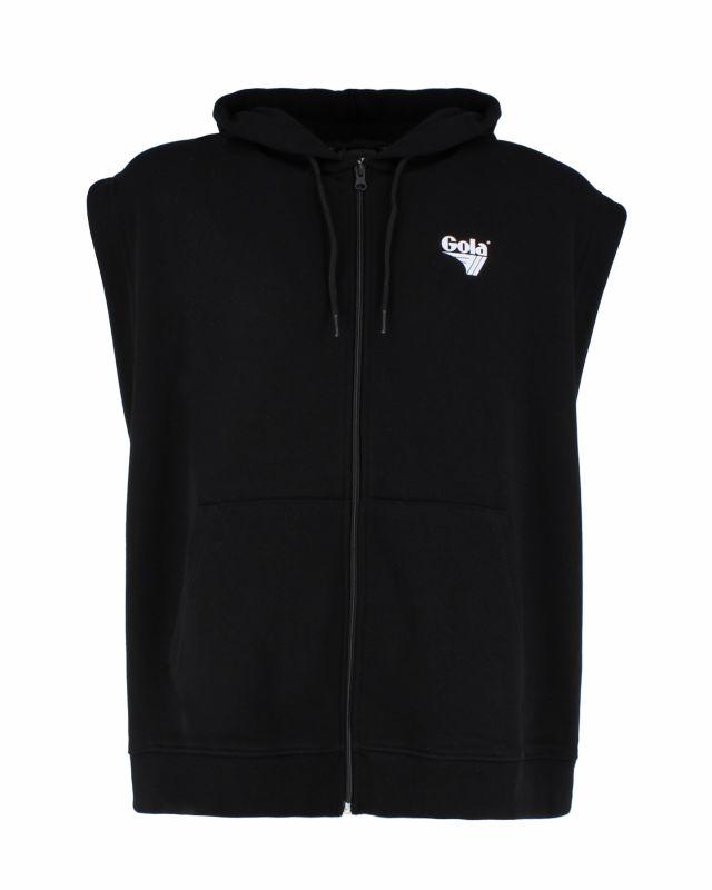 Prodotto: GOLA - UOMO GILET NERA IN FELPA FULL ZIP