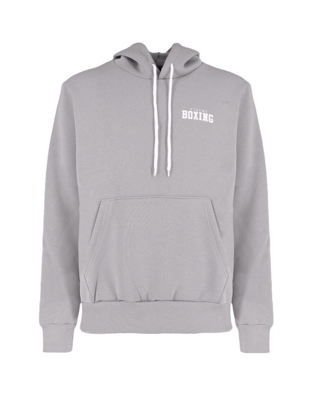 Prodotto: XTREME BOXING - FELPA CON CAPPUCCIO GRIGIA DA UOMO