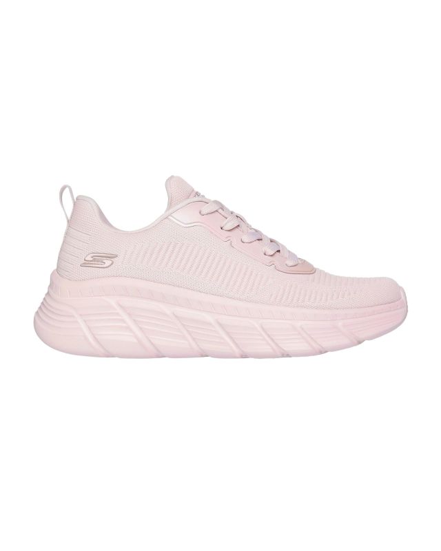 Prodotto: SKECHERS - BOBS B FLEX HI - FLYING HI - Sneakers rosa con plantare ammortizzato memory foam