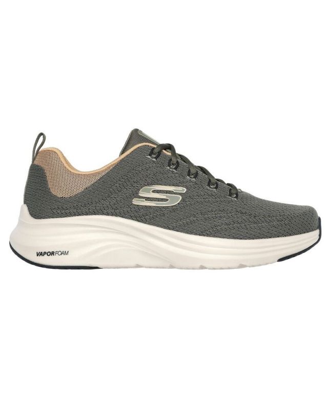 Prodotto: SKECHERS VAPOR FOAM - VARIEN - Sneakers verde con tomaia in mesh e suola flessibile