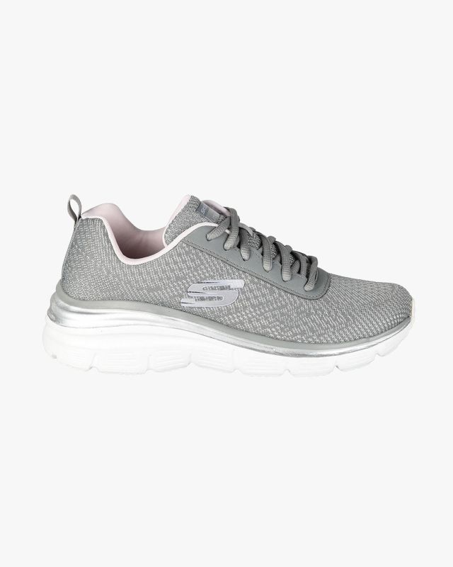 Prodotto: SKECHERS - Fashion Fit - Bold Boundaries - Sneakers argento con soletta in memory foam