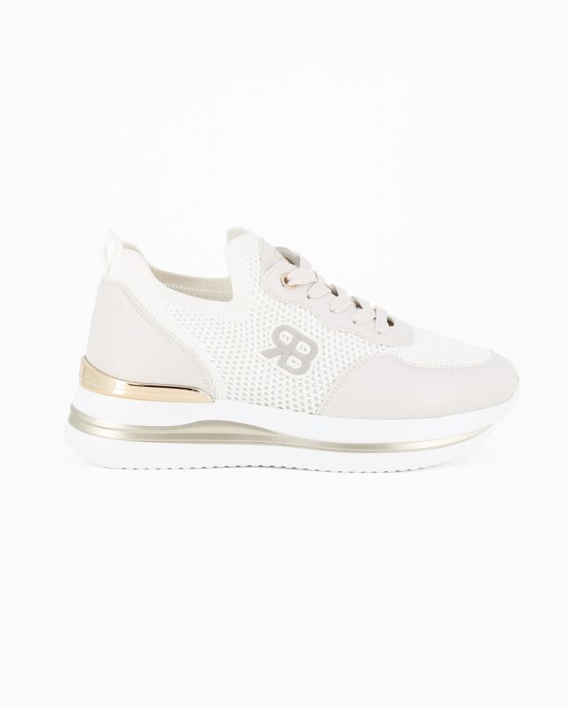 Prodotto: RENATO BALESTRA - Scarpa sneakers bianca con soletta estraibile in VERA PELLE