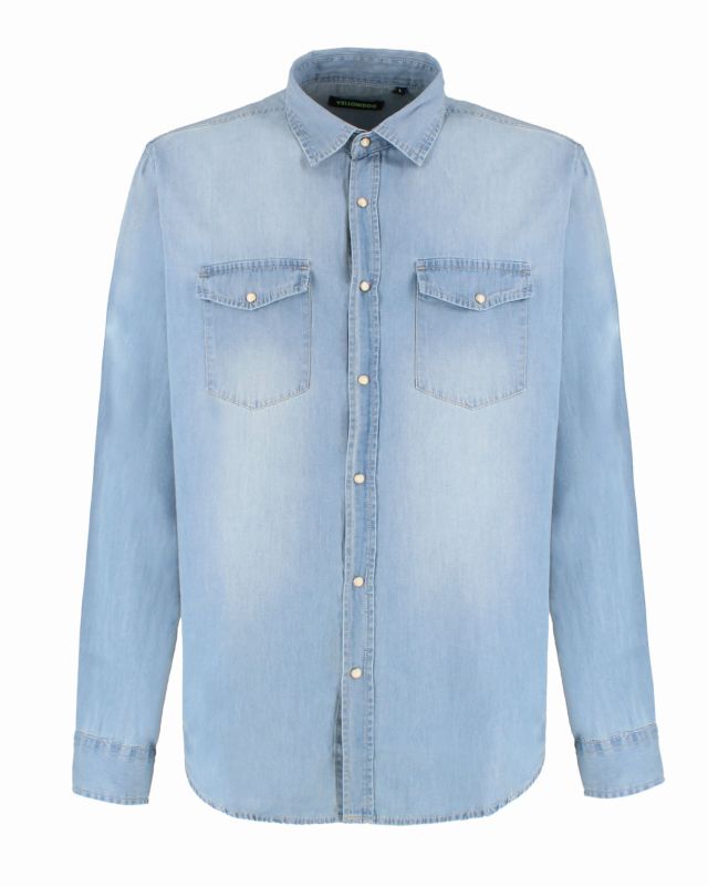 Prodotto: CAMICIA MANICA LUNGA JEANS SABBIATO CHIA