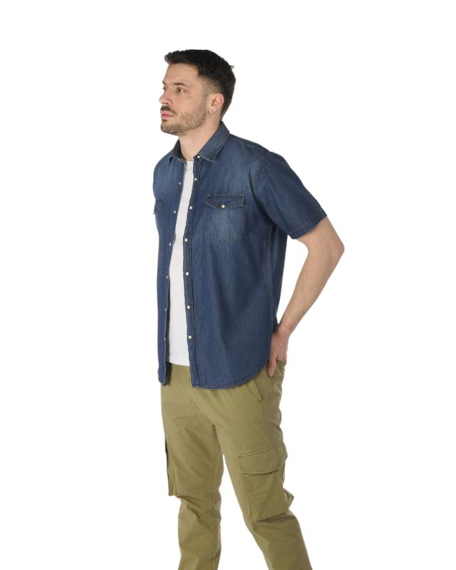 Prodotto: CAMICIA MEZZA MANICA JEANS