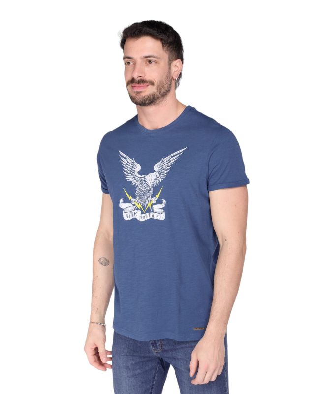 Prodotto: TSHIRT MANICA CORTA STAMPA AQUILA