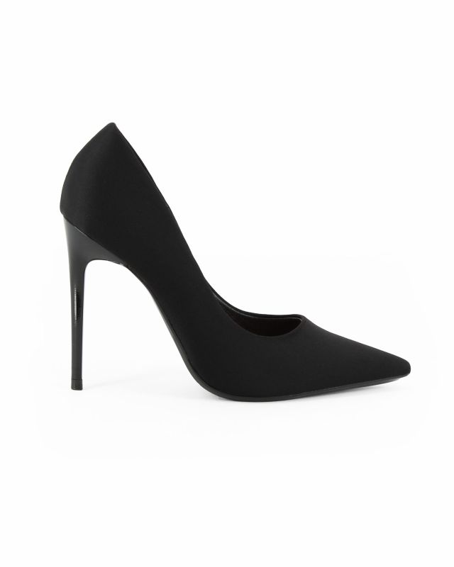 Prodotto: MISS GLOBO - Décolleté nera in lycra, tacco 10,5CM