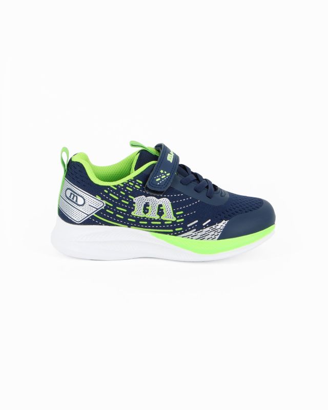 Prodotto: MELANIA - Sneakers blu da bimbo con strappo, numerata 25/30