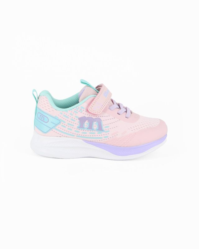 Prodotto: MELANIA - Sneakers rosa da bimba con strappo, numerata 25/30