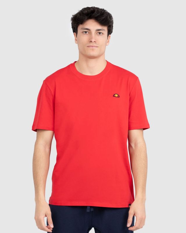 Prodotto: ELLESSE - T-SHIRT UOMO MEZZA MANICA NERA PATCH LOGO - EHM200S25-260A