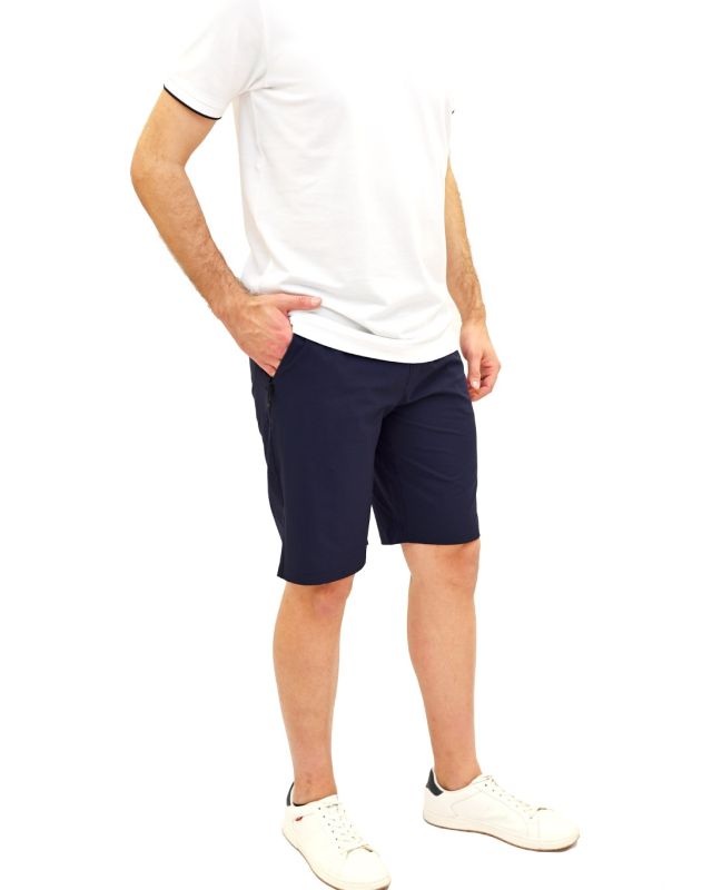 Prodotto: KEY UP - PANTALONCINO TECNICO BLU CON ELASTICO IN VITA DA UOMO