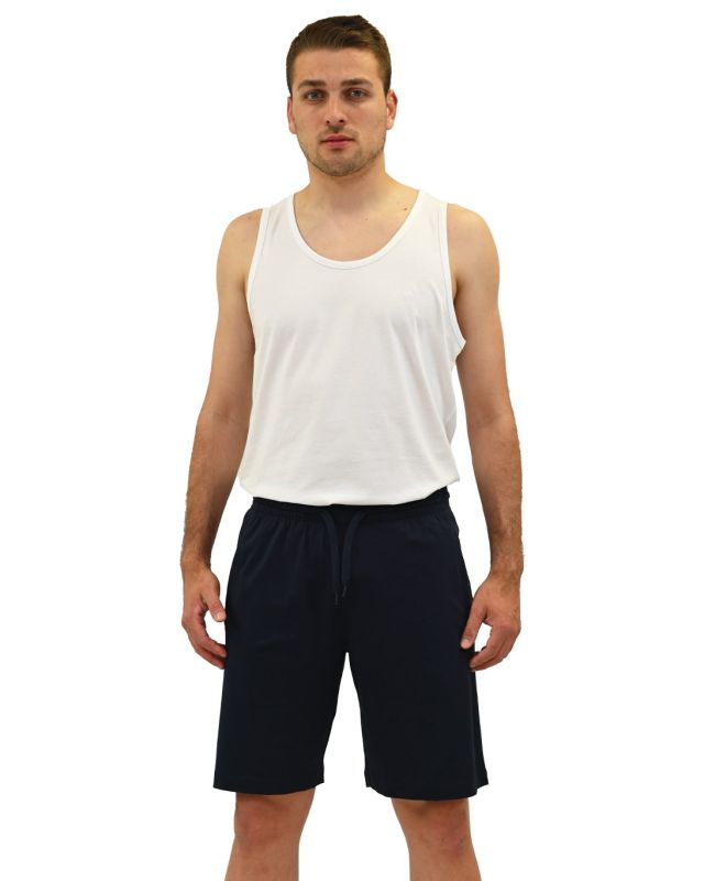 Prodotto: KEY UP - PANTALONCINO UOMO BLU BASIC - 2JB42/1245