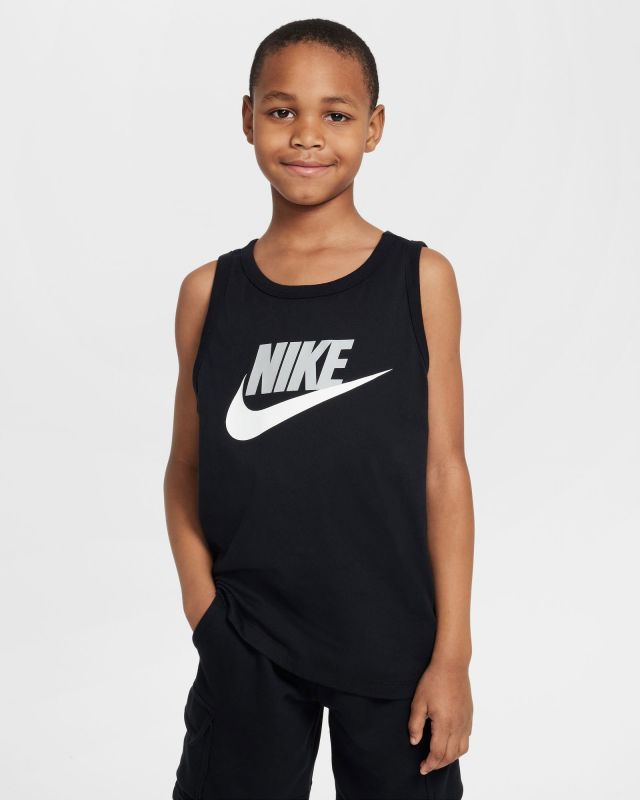 Prodotto: NIKE – CANOTTA DA BAMBINO  SPORTSWEAR BIANCA – HM5843/100