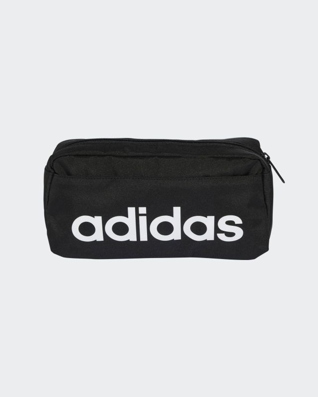 Prodotto: ADIDAS - MARSUPIO LINEAR BUMBAG NERO CON LOGO BIANCO - JE8345
