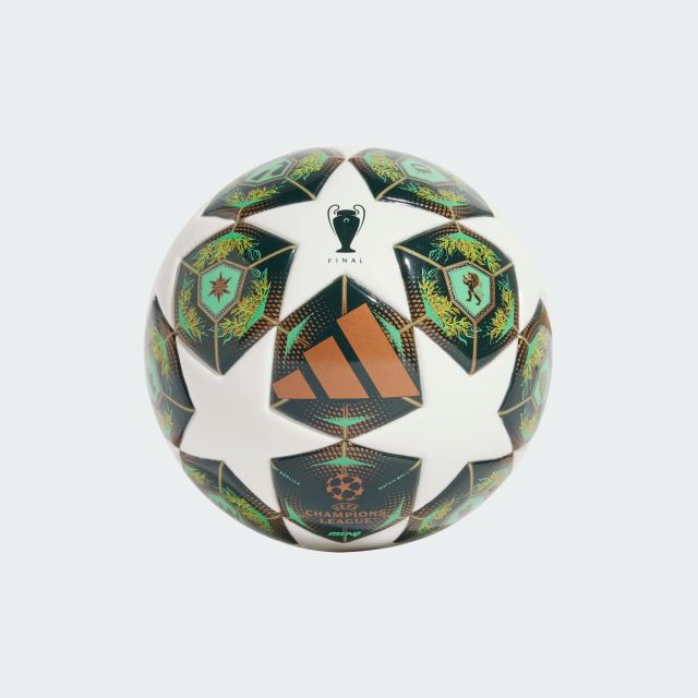 Prodotto: ADIDAS - PALLONE UCL MINI BIANCO, VERDE E LIME,  MISURA 1 - JH1292
