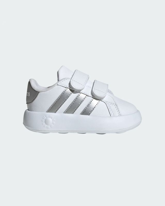 Prodotto: ADIDAS - SCARPA GRAND COURT 2.0 INFANT BIANCA-SILVER
