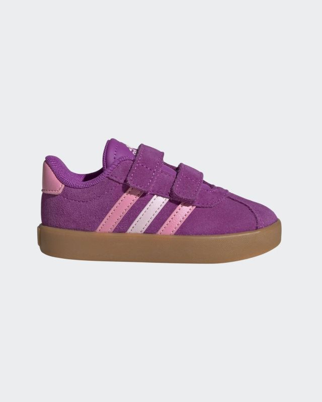 Prodotto: ADIDAS - SCARPA SNEAKERS VL COURT 3.0 SCAMOSCIATA FUXIA 20-27 JH6309