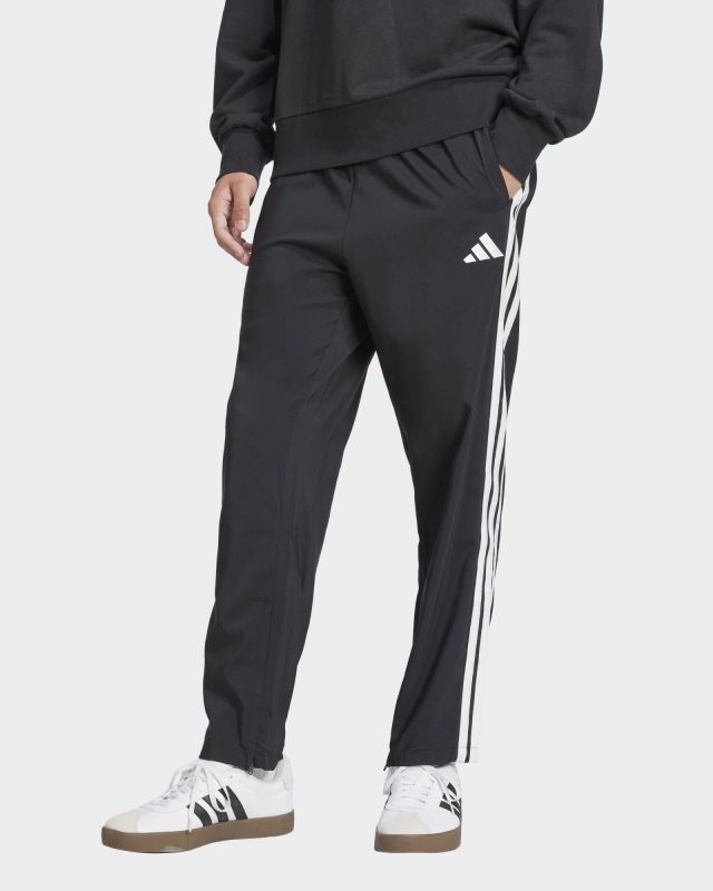 Prodotto: ADIDAS - PANTALONE STNFRD OPT 3S NERO CON BANDE BIANCA - JC8491