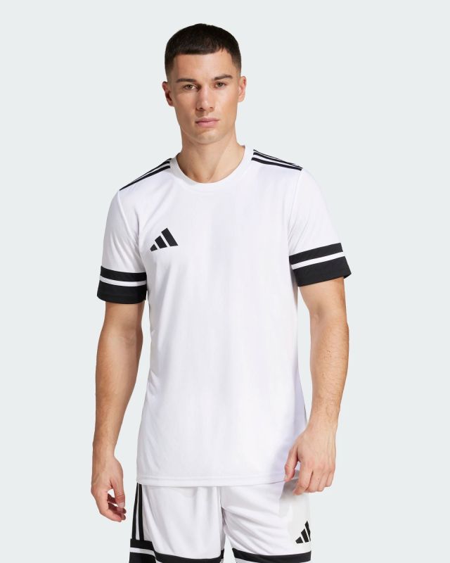 Prodotto: ADIDAS - T-SHIRT MEZZA MANICA UOMO SQUA25 JSY BIANCA E NERA - JG5835