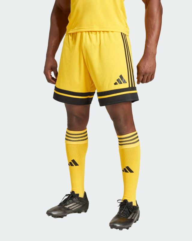 Prodotto: ADIDAS -PANTALONCINO DA CALCIO UOMO GIALLO E NERO SQUA25 -JH3403