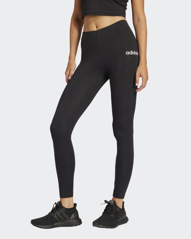 Prodotto: ADIDAS - LEGGINGS LIN SJ LEG NERI CON LOGO BIANCO DA DONNA - JG8621