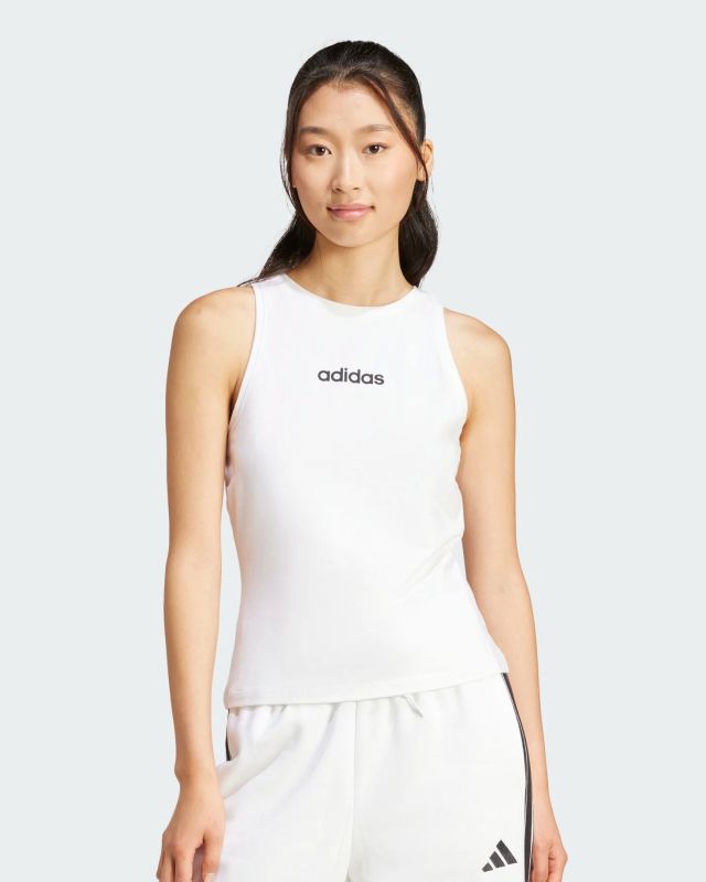 Prodotto: ADIDAS - CANOTTA BIANCA LIN SJ TK DA DONNA -  JC5799
