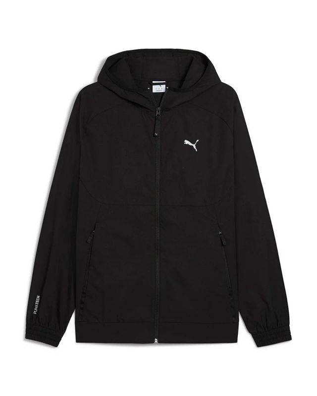 Prodotto: PUMA - GIUBBINO CON CAPPUCCIO FULL ZIP DAL TAGLIO RILASSATO NERO DA UOMO, 629675-01