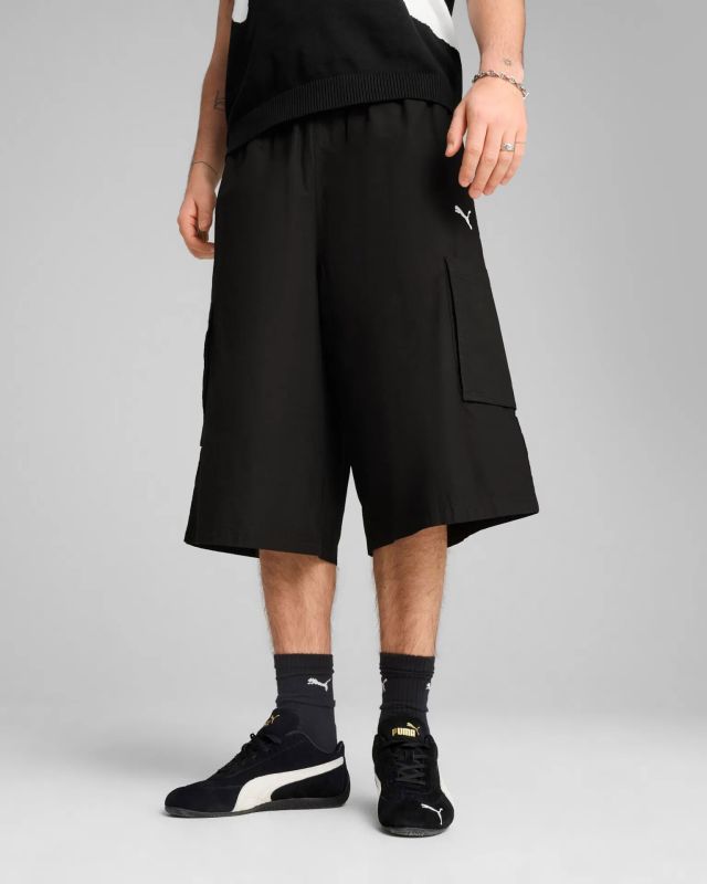 Prodotto: PUMA -PANTALONE  NERO FUTURE ARCHIVE RELAXED CARGO UNISEX, 629692-01