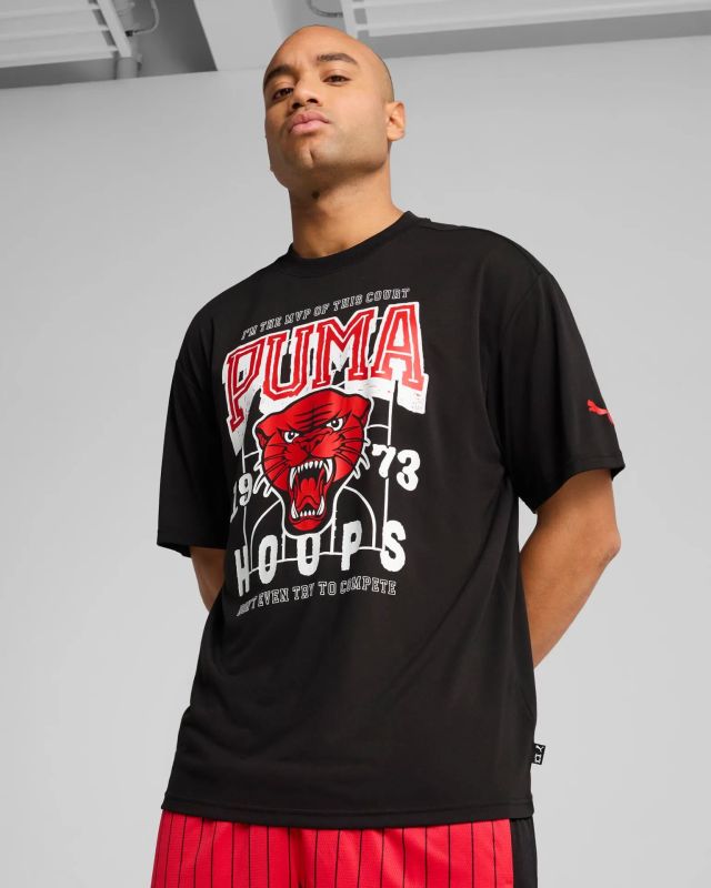 Prodotto: PUMA - T-SHIRT ROSSA RIVAL RAGE TEE 4 DA UOMO - 685452-01