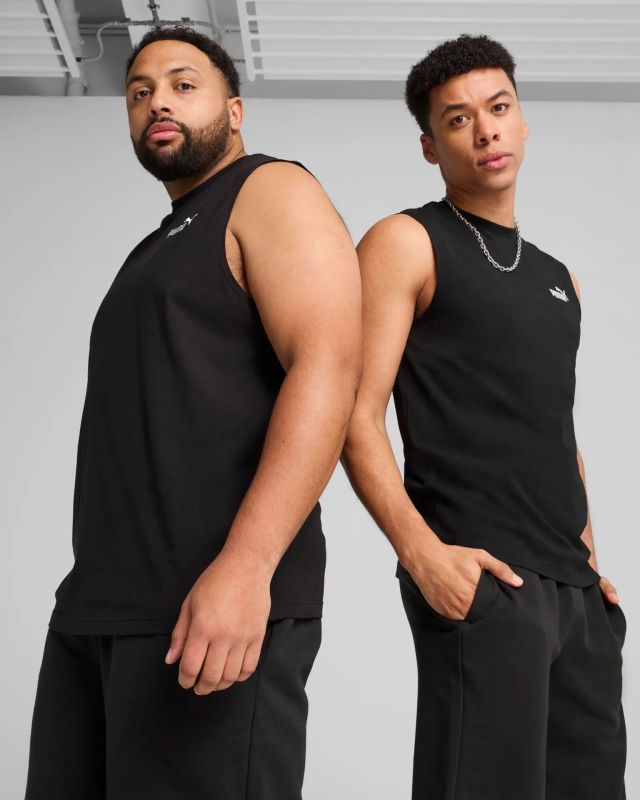 Prodotto: PUMA - CANOTTA NERA ESS NO. 1 LOGO SL TEE DA UOMO - 682626-01