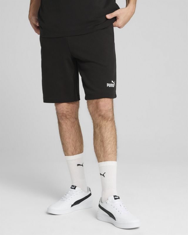 Prodotto: PUMA - SHORT NERO ESSENTIAL NO. 1 LOGO SLIM 9"  DA UOMO, 682646-01