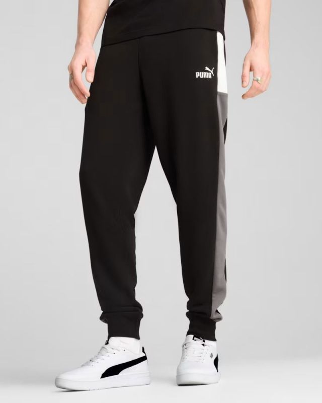Prodotto: PUMA - PANTALONE TUTA  NERO ESSENTIAL BLOCK SWEAT DA UOMO,  684689-01