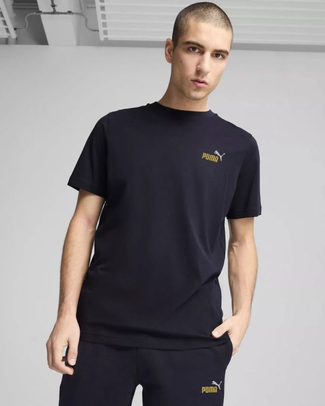 Prodotto: PUMA - T-SHIRT BLU ESSENTIAL 2 COLOR SMALL LOGO DA UOMO 684717-16