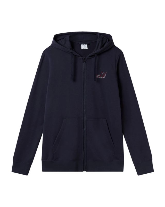 Prodotto: PUMA - FELPA CON CAPPUCCIO BLU ESS FZ HD SMALL LOGO DA UOMO - 688910-16