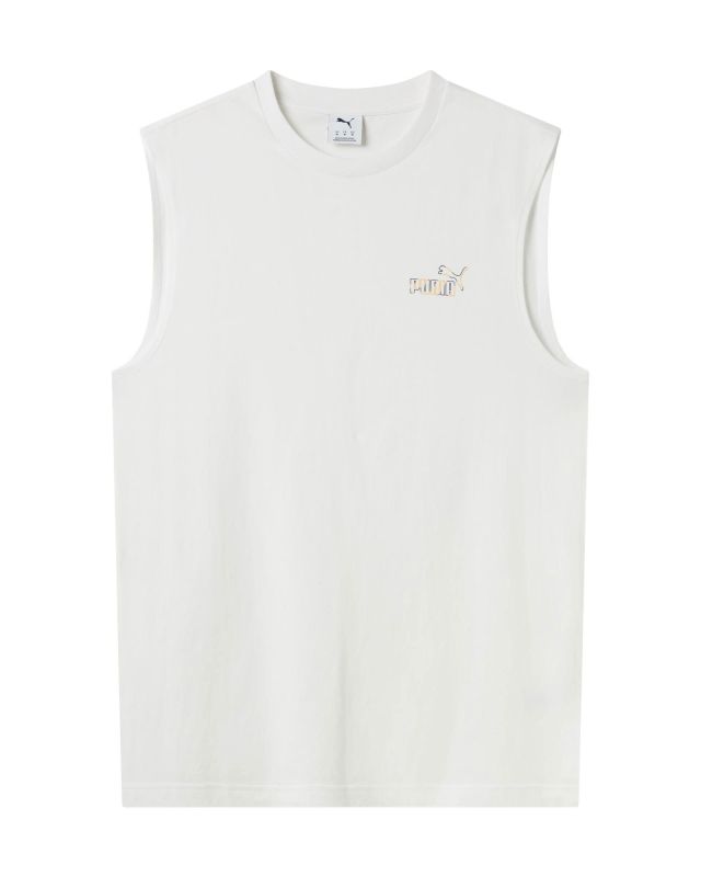 Prodotto: PUMA - CANOTTA BIANCA TANK SMALL LOGO DA UOMO - 688914-02
