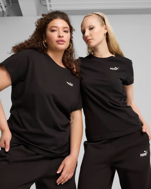 Prodotto: PUMA - T-SHIRT NERA ESSENTIAL SMALL N. 1 DA DONNA, 682372-01