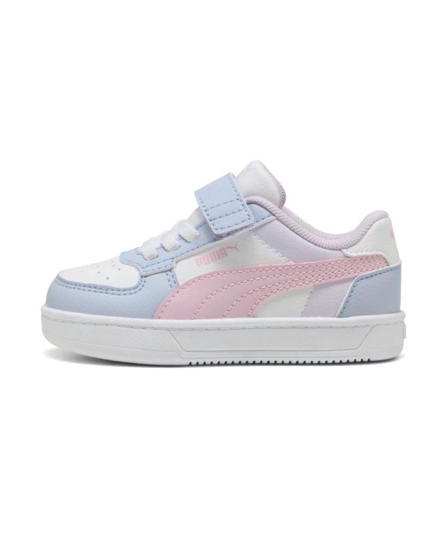Prodotto: PUMA -SNEAKERS BIMBA BIANCA, ROSA E LILLA CAVEN 2.0 BLOCK AC+TD DAL 20 AL 27 - 394463-15