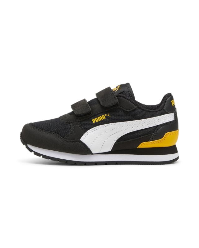Prodotto: PUMA - SNEAKER JUNIOR ST RUNNER V4 MESH V PS NERA, BIANCA E GIALLA, NUMERATA 28/35 - 399877-03