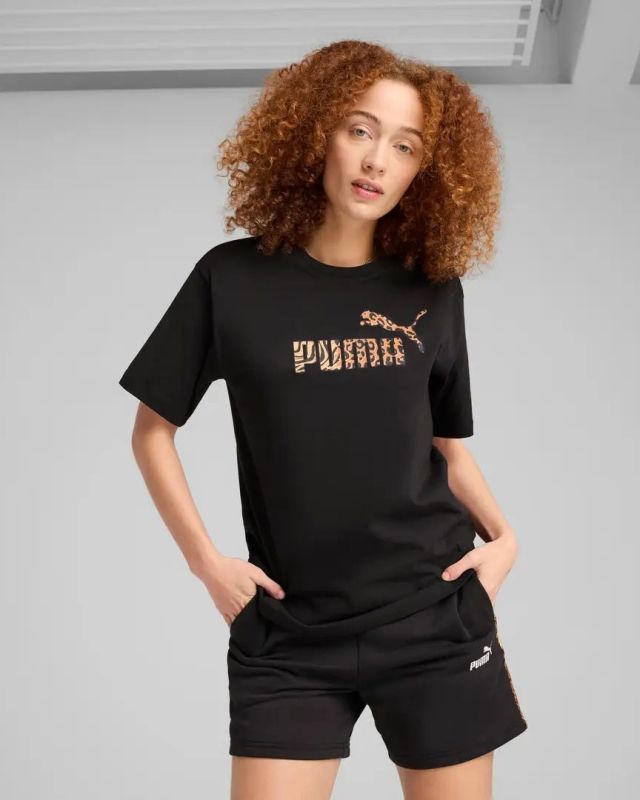 Prodotto: PUMA - T-SHIRT NERA GRAFICA ANIMAL DA DONNA,  688532-01