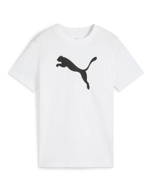 Prodotto: PUMA - T-SHIRT BIANCA ESS CAT LOGO TEE JUNIOR - 684907-02