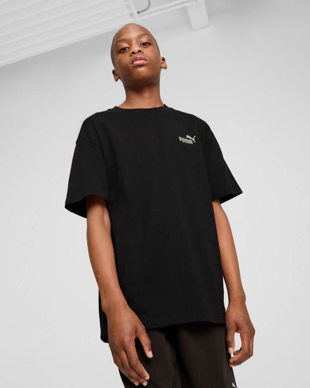 Prodotto: PUMA - T-SHIRT NERA ESSENTIAL SMALL JUNIOR (7 - 16 ANNI), 684920-01