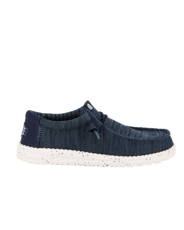 Prodotto: HEY DUDE- SCARPA WALLY STRETCH SOX, BLU - 41898-410