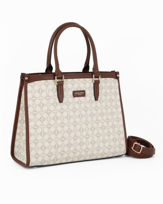 Prodotto: BORSA 2MAN.NAP.EFFETTO ROMBI BITONO