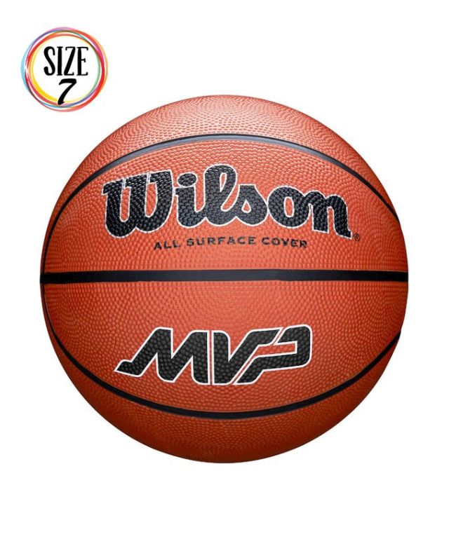 Prodotto: WILSON - PALLONE  DA BASKET MVP MARRONE  E NERO-  WZ3018703X