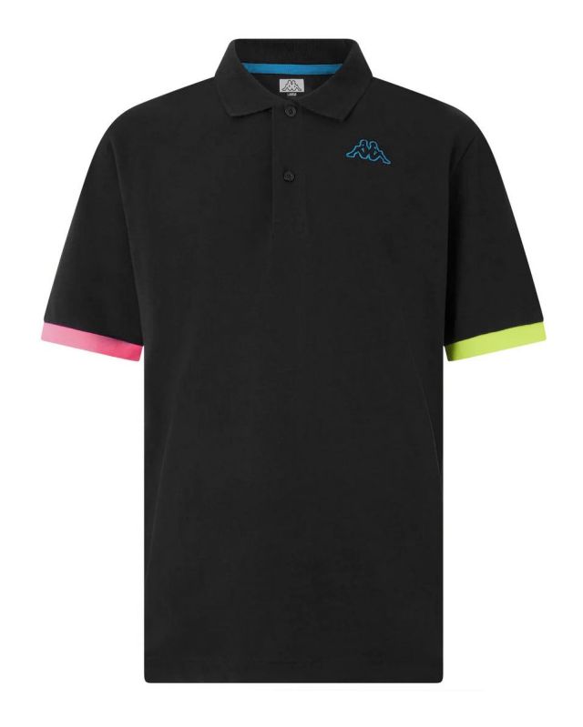 Prodotto: KAPPA - POLO MEZZA MANICA UPMP LOGO TRIO NERA, 381V4PW-005